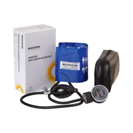 McKesson LUMEON - Aneroid Sphygmomanometer Unit 2-Tubes Small Adult / Child Small Cuff - 01-720-10SARBGM