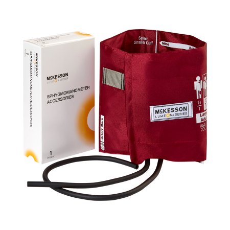 McKesson LUMEON - Blood Pressure Cuff Adult Arm Large Cuff 34 - 50 cm Nylon Cuff - 01-845-12XBD-2GM