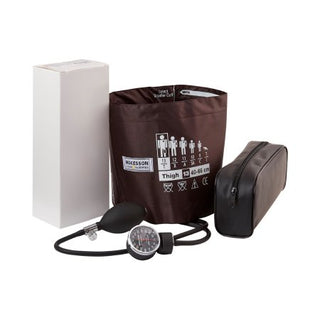 McKesson LUMEON - Aneroid Sphygmomanometer Unit 2-Tubes Adult Large Cuff - 01-720-13TBRGM