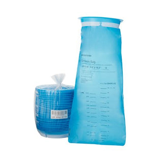 McKesson - Emesis Bag 40 oz. Blue - 16-EB40FLOZ