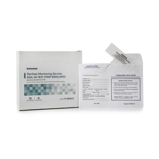 Mckesson Sterilization Mail-In Monitoring Service Mckesson Steam / EO Gas / Dry Heat / Chemical Vapor 24 to 72 Hour Processing Time - 73-EMS012
