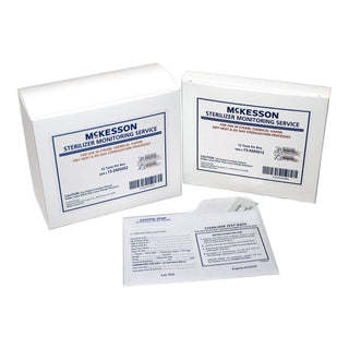 Mckesson Sterilization Mail-In Monitoring Service  Steam / EO Gas / Dry Heat / Chemical Vapor 24 to 72 Hour Processing Time - 73-EMS052
