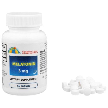 Geri-Care - Natural Sleep Aid 60 per Bottle Tablet 3 mg Strength - 864-06