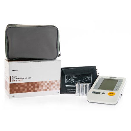 McKesson Brand - Digital Blood Pressure Monitor 1-Tube Automatic Adult Large Cuff - 1991