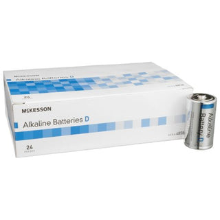McKesson - Alkaline Battery D Cell 1.5V Disposable 24 Pack - 4858