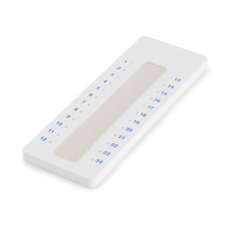 McKesson - Capillary Tube Holding Tray 24 Place, Wax Sealant For Microhematocrit Capillary Tubes - 553