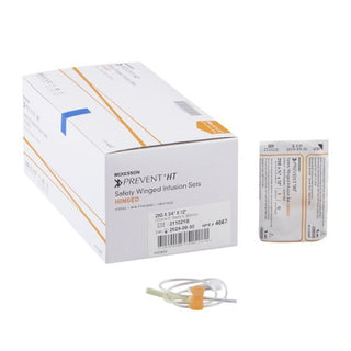 McKesson Prevent - Infusion Set 25 Gauge 3/4 Inch 12 Inch Tubing Without Port - 4667