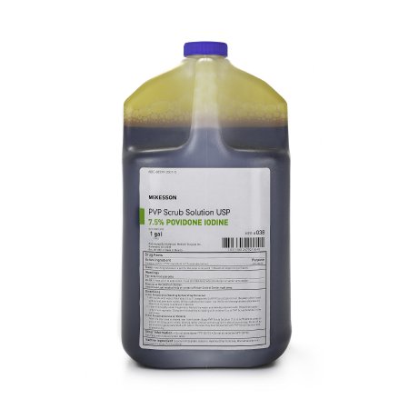 McKesson - Surgical Scrub Solution 1 gal. Jug 7.5% Strength Povidone-Iodine NonSterile - 038