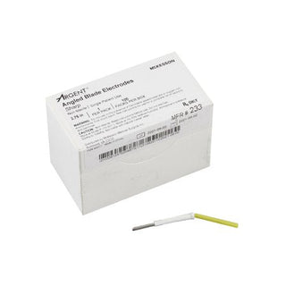 McKesson Argent - Dermal Tip Electrode Stainless Steel Blunt Angled Blade Tip Disposable Sterile - 236