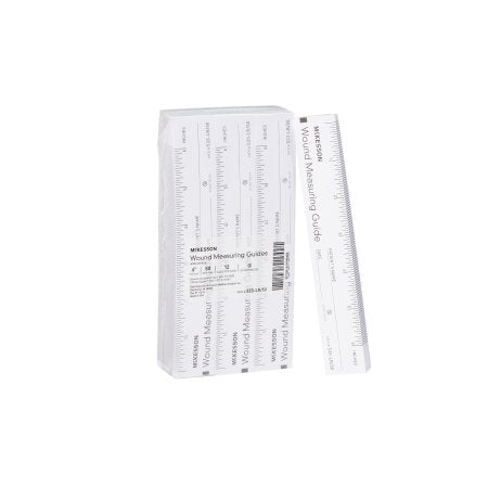 McKesson - Wound Measuring Guide Metric / English Paper 6 Inch - 533-LR/50