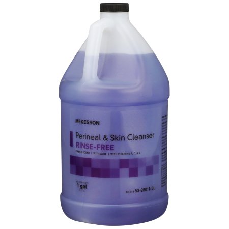 McKesson - Rinse-Free Perineal Wash Liquid 1 gal. Jug Fresh Scent - 53-28011-GL