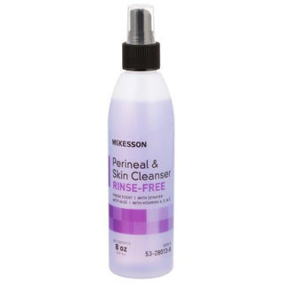 McKesson - Rinse-Free Perineal Wash Liquid 8 oz. Pump Bottle Fresh Scent - 53-28013-8