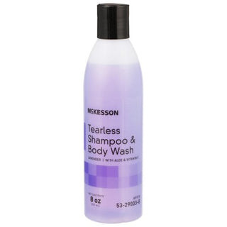 McKesson - Tearless Shampoo and Body Wash 8 oz. Flip Top Bottle Lavender Scent - 53-29003-8