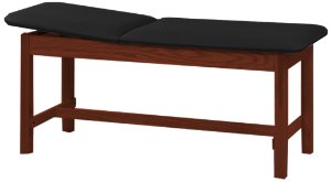 McKesson - H-Brace Exam Table Fixed Height - 2060-BLKDCHRY