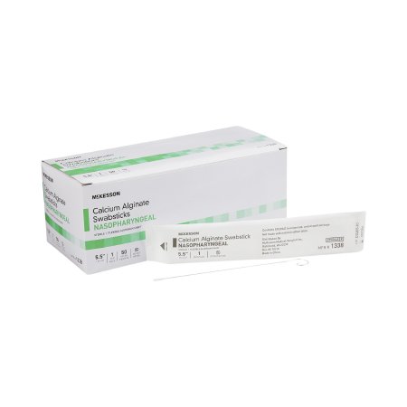 McKesson - Nasopharyngeal Collection Swab 5-1/2 Inch Length Sterile - 1338