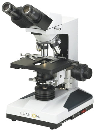 McKesson LUMEON - Hematology Microscope Binocular Head 4X, 10X, 40X, 50X Oil and 100X Oil Achromatic Objectives - 597