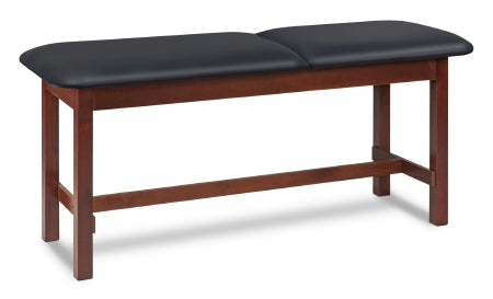 McKesson - H-Brace Exam Table Fixed Height - 2061-BLKDCHRY
