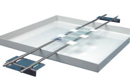 McKesson - Slide Staining Rack Stainless Steel 22 Slide Capacity - 3124