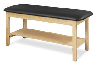 McKesson - H-Brace Exam Table Fixed Height - 2064F-BLKNAT