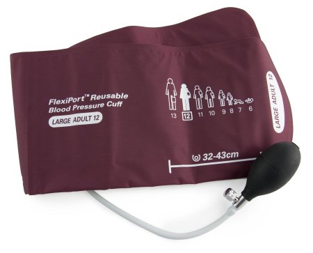 DuraShock - Blood Pressure Cuff and Bulb Adult Arm Small Cuff Nylon Cuff - 2039