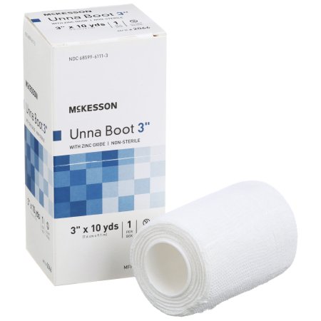 McKesson - Unna Boot 3 Inch X 10 Yard Cotton Zinc Oxide NonSterile - 2066