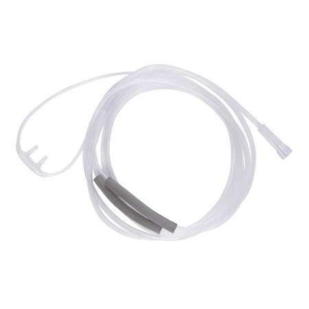 McKesson - Nasal Cannula with Ear Cushions Low Flow Delivery Adult Straight Prong / NonFlared Tip - 32649