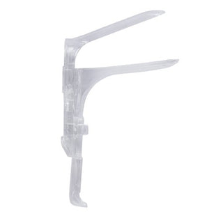 McKesson - Vaginal Speculum Graves NonSterile Office Grade Plastic Small Double Blade Duckbill Disposable Without Light Source Capability - 209