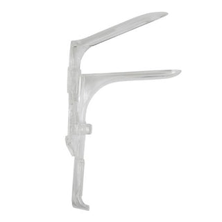 McKesson - Vaginal Speculum Graves NonSterile Office Grade Plastic Medium Double Blade Duckbill Disposable Without Light Source Capability - 210