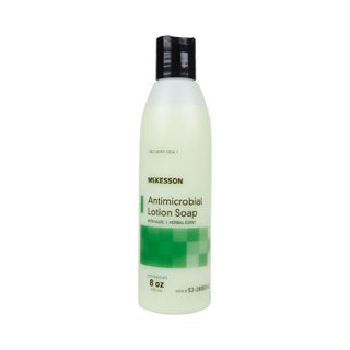 McKesson - Antimicrobial Soap Lotion 8 oz. Bottle Herbal Scent - 53-28083-8