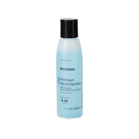 McKesson Premium - Hand Sanitizer 4 oz. Ethyl Alcohol Gel Bottle - 53-28032-4