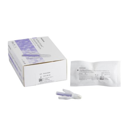 McKesson LiquiBand Exceed - Skin Adhesive 0.8 mL Liquid Precision and Dome Applicator Tip 2-Octyl Cyanoacrylate - 122-LBX