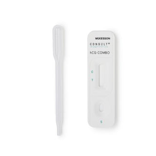 McKesson Consult - Rapid Test Kit Fertility Test hCG Pregnancy Test Serum / Urine Sample 25 Tests - 5002