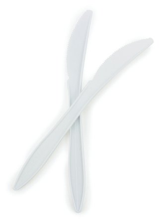McKesson - Knife Medium Weight White Polypropylene - 16-4596