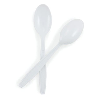 McKesson - Spoon Heavy Weight White Polypropylene - 16-4597