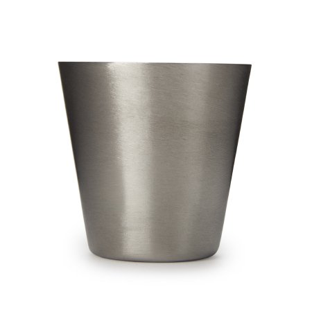 McKesson Argent - Graduated Medicine Cup 2 oz. Silver Stainless Steel Reusable - 43-1-015