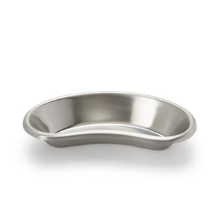 McKesson - Emesis Basin Silver 20 oz. Stainless Steel Reusable - 43-1-017