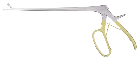 McKesson Argent - Biopsy Forceps Townsend Mini 7-3/4 Inch Length Surgical Grade Stainless Steel NonSterile NonLocking Pistol Grip Handle with Spring Straight 2.3 X 4.2 mm Bite - 43-1-1445