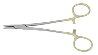McKesson Argent - Needle Holder 5 Inch Length Smooth Jaws Finger Ring Handle - 43-1-811