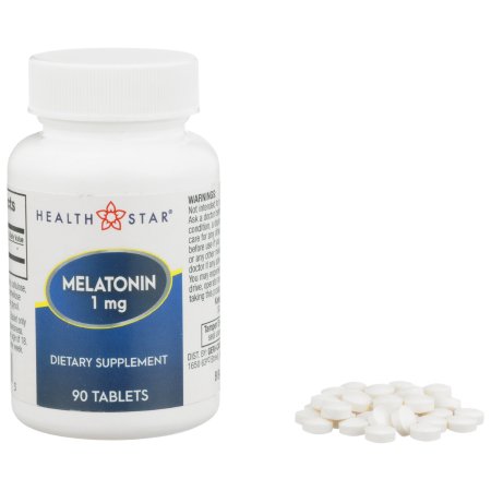 McKesson Brand - Natural Sleep Aid 90 per Bottle Tablet 1 mg Strength - 884-09-GCP