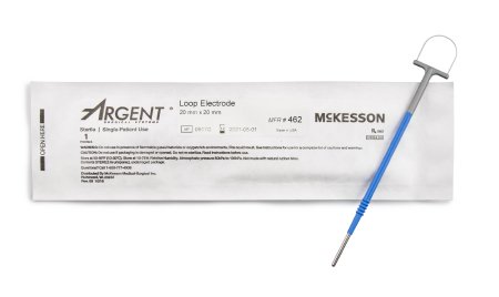 McKesson Argent - LEEP/LLETZ Electrode Tungsten Wire Loop Tip Disposable Sterile - 462
