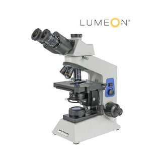 McKesson LUMEON - Hematology Microscope Trinocular Head 4X, 10X, 40X, 50X Oil and 100X Oil Achromatic Objectives - 597T