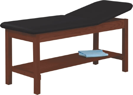 McKesson - H-Brace Exam Table Fixed Height - 2063-BLKDCHRY