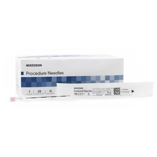 McKesson - Epidural Needle Tuohy Style 18 Gauge 3-1/2 Inch - 3076V2