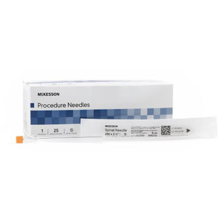 McKesson - Spinal Needle Quincke Style 25 Gauge 3-1/2 Inch - 4632V2