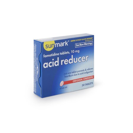 sunmark - Antacid 10 mg Strength Tablet 30 per Box - 49348012844