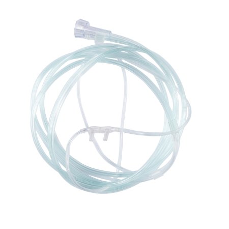 McKesson - ETCO2 Nasal Sampling Cannula with O2 Delivery With Oxygen Delivery Adult Curved Prong / NonFlared Tip - 16-0504