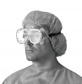 Protective Industrial Products Fluid Protective Goggles - Deluxe Goggles with Fog Free Vent - NON24775