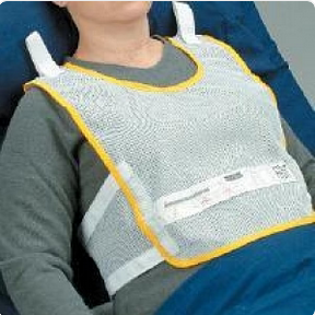 DeRoyal Poncho Vests w / Roll Belt - Dual Support Coolknit Vest Restraint, Size S - M711-S