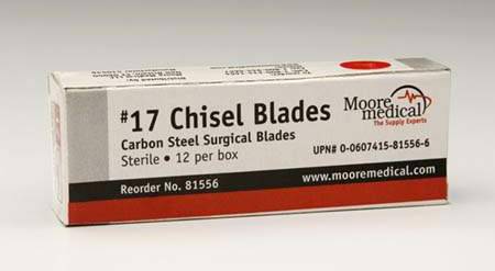 McKesson - Chisel Blade No. 316 High Carbon Steel Sterile - MMC#316