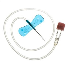 Surflo - Infusion Set 23 Gauge 3/4 Inch 12 Inch Tubing Without Port - SV-23BLK